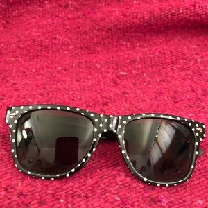 Polka dot sunglasses
